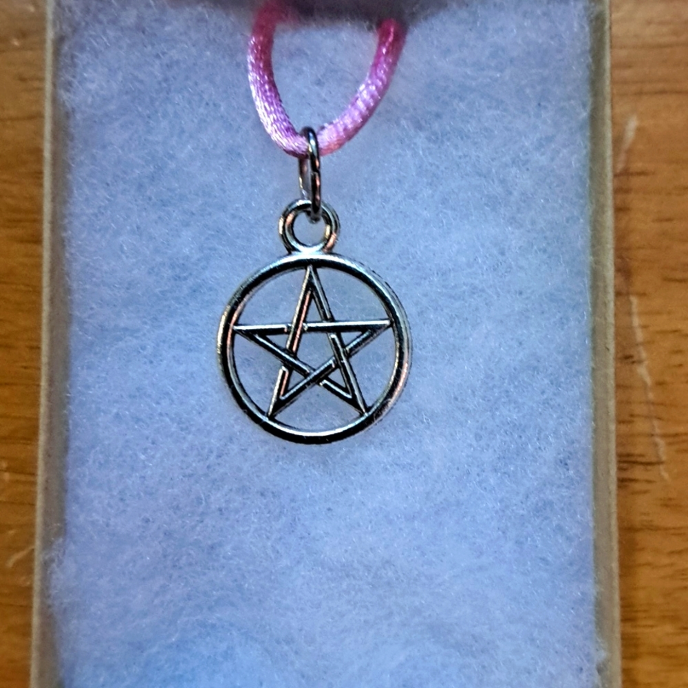 Silver Pentagram Necklace